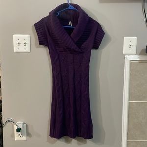 Purple Sweater Dress - Max Rave - SZ XS
